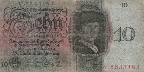10 Mark 1924 ro.168a